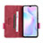 Leather Case Stands Flip Cover Holder L07Z for Xiaomi Redmi 9i