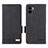 Leather Case Stands Flip Cover Holder L07Z for Xiaomi Redmi A2 Black