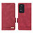 Leather Case Stands Flip Cover Holder L07Z for Xiaomi Redmi K40S 5G Red