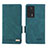 Leather Case Stands Flip Cover Holder L07Z for Xiaomi Redmi K60E 5G Green