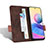 Leather Case Stands Flip Cover Holder L07Z for Xiaomi Redmi Note 10 JE 5G