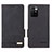 Leather Case Stands Flip Cover Holder L07Z for Xiaomi Redmi Note 11 4G (2021) Black