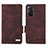 Leather Case Stands Flip Cover Holder L07Z for Xiaomi Redmi Note 11 Pro 5G Brown