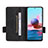 Leather Case Stands Flip Cover Holder L07Z for Xiaomi Redmi Note 11 SE India 4G