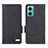 Leather Case Stands Flip Cover Holder L07Z for Xiaomi Redmi Note 11E 5G Black