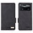 Leather Case Stands Flip Cover Holder L07Z for Xiaomi Redmi Note 11E Pro 5G Black