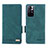 Leather Case Stands Flip Cover Holder L07Z for Xiaomi Redmi Note 11T 5G Green