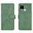 Leather Case Stands Flip Cover Holder L08Z for Realme 7i RMX2193 Green