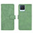 Leather Case Stands Flip Cover Holder L08Z for Realme 8 4G Green