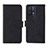 Leather Case Stands Flip Cover Holder L08Z for Realme 9 Pro+ Plus 5G Black