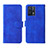 Leather Case Stands Flip Cover Holder L08Z for Realme 9 Pro+ Plus 5G Blue