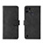 Leather Case Stands Flip Cover Holder L08Z for Realme C25Y India Black