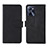 Leather Case Stands Flip Cover Holder L08Z for Realme C35 Black