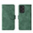 Leather Case Stands Flip Cover Holder L08Z for Realme GT2 5G Green