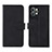 Leather Case Stands Flip Cover Holder L08Z for Realme GT2 Pro 5G Black