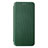 Leather Case Stands Flip Cover Holder L08Z for Samsung Galaxy A12 Green