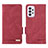 Leather Case Stands Flip Cover Holder L08Z for Samsung Galaxy A33 5G Red