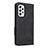 Leather Case Stands Flip Cover Holder L08Z for Samsung Galaxy A53 5G Black