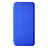 Leather Case Stands Flip Cover Holder L08Z for Samsung Galaxy F12 Blue
