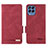 Leather Case Stands Flip Cover Holder L08Z for Samsung Galaxy M33 5G Red