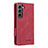 Leather Case Stands Flip Cover Holder L08Z for Samsung Galaxy S22 Plus 5G