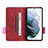 Leather Case Stands Flip Cover Holder L08Z for Samsung Galaxy S23 Plus 5G