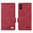 Leather Case Stands Flip Cover Holder L08Z for Xiaomi Redmi 9AT Red