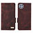 Leather Case Stands Flip Cover Holder L09Z for Samsung Galaxy A22s 5G Brown