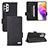 Leather Case Stands Flip Cover Holder L09Z for Samsung Galaxy A73 5G