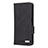 Leather Case Stands Flip Cover Holder L10Z for Samsung Galaxy A32 4G Black