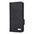 Leather Case Stands Flip Cover Holder L10Z for Samsung Galaxy A33 5G Black