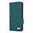 Leather Case Stands Flip Cover Holder L10Z for Samsung Galaxy A53 5G Green