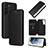 Leather Case Stands Flip Cover Holder L11Z for Samsung Galaxy S22 Plus 5G