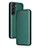 Leather Case Stands Flip Cover Holder L11Z for Samsung Galaxy S24 Plus 5G Green