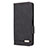 Leather Case Stands Flip Cover Holder L12Z for Samsung Galaxy A22s 5G Black