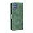 Leather Case Stands Flip Cover Holder L12Z for Samsung Galaxy M32 4G Green