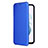 Leather Case Stands Flip Cover Holder L12Z for Samsung Galaxy S21 FE 5G Blue