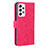 Leather Case Stands Flip Cover Holder L13Z for Samsung Galaxy A53 5G Hot Pink