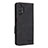 Leather Case Stands Flip Cover Holder L13Z for Samsung Galaxy M32 5G Black