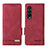 Leather Case Stands Flip Cover Holder L18Z for Samsung Galaxy Z Fold3 5G Red