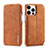 Leather Case Stands Flip Cover Holder LC1 for Apple iPhone 13 Pro Max