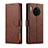 Leather Case Stands Flip Cover Holder LC1 for Huawei Honor 50 Lite