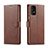 Leather Case Stands Flip Cover Holder LC1 for Samsung Galaxy A53 5G