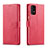 Leather Case Stands Flip Cover Holder LC1 for Samsung Galaxy A53 5G Hot Pink