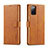 Leather Case Stands Flip Cover Holder LC1 for Samsung Galaxy M52 5G