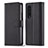 Leather Case Stands Flip Cover Holder LC1 for Samsung Galaxy Z Fold3 5G Black