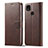 Leather Case Stands Flip Cover Holder LC1 for Xiaomi POCO C3