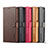 Leather Case Stands Flip Cover Holder LC1 for Xiaomi Redmi Note 11E Pro 5G