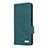 Leather Case Stands Flip Cover Holder LZ2 for Samsung Galaxy A04s Green