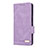 Leather Case Stands Flip Cover Holder LZ2 for Samsung Galaxy A04s Purple